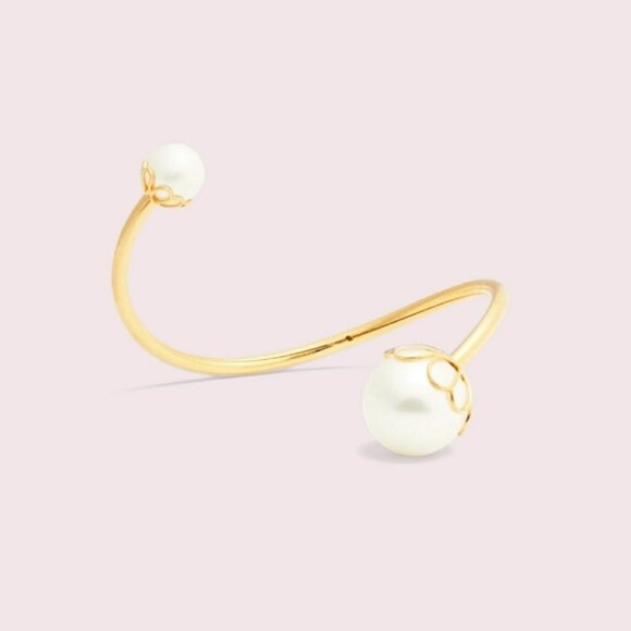 Kate Spade Pearlette Large Wire cuff - Picture 4 of 4